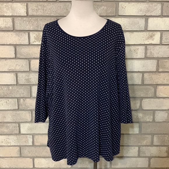 CJ Banks Tops - 3for$20 pokedot shirt 3x runs smaller more like 2x